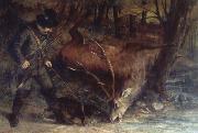 Gustave Courbet The German Huntsman china oil painting artist